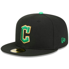 Cleveland Guardians New Era 2026 St. Patrick's Day 59FIFTY Fitted Hat - Black - New Era Online