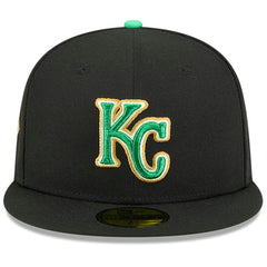 Kansas City Royals New Era 2026 St. Patrick's Day 59FIFTY Fitted Hat - Black - New Era Lifestyle