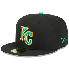 Kansas City Royals New Era 2026 St. Patrick's Day 59FIFTY Fitted Hat - Black - New Era Lifestyle