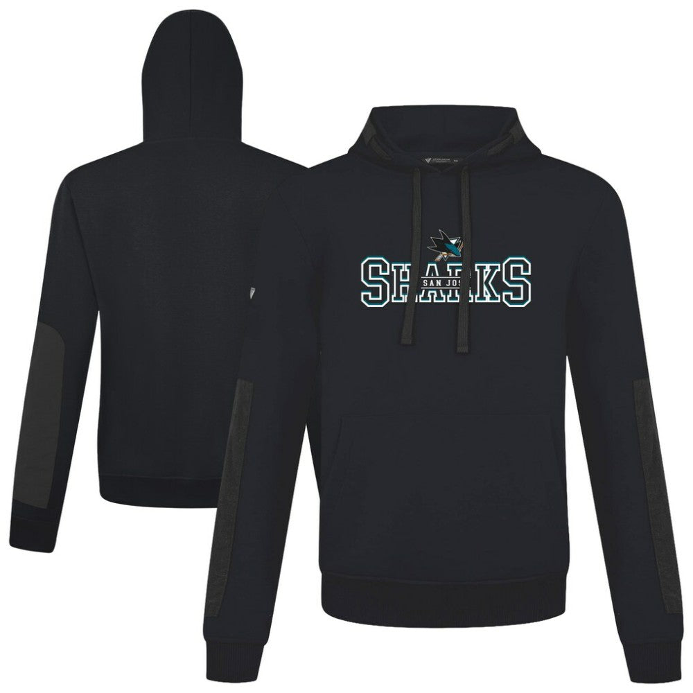 San Jose Sharks Levelwear Bombay Journey Pullover Hoodie - Black - NHL 203144738