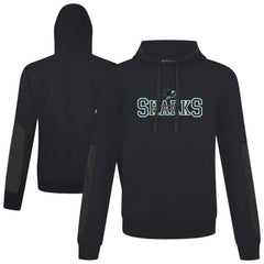 San Jose Sharks Levelwear Bombay Journey Pullover Hoodie - Black - NHL 203144738