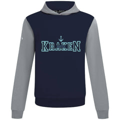Seattle Kraken Levelwear Ultimate Journey Pullover Hoodie - Deep Sea Blue/Gray - NHL 203144774