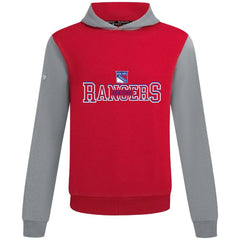 New York Rangers Levelwear Ultimate Journey Pullover Hoodie - Red/Gray - NHL 203144809