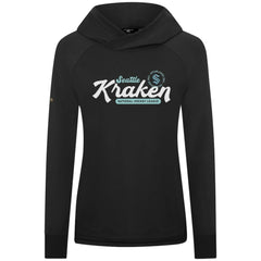 Seattle Kraken Levelwear Women's Slender Monument Raglan Pullover Hoodie - Black - NHL 203144846
