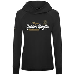Vegas Golden Knights Levelwear Women's Slender Monument Raglan Pullover Hoodie - Black - NHL 203144863