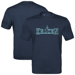 Seattle Kraken Levelwear Anthem Journey Performance T-Shirt - Deep Sea Blue - NHL 203144876