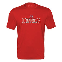New Jersey Devils Levelwear Anthem Journey Performance T-Shirt - Red - NHL 203144897