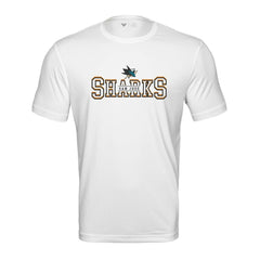 San Jose Sharks Levelwear Anthem Journey Performance T-Shirt - White - NHL 203144904
