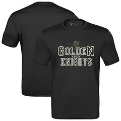 Vegas Golden Knights Levelwear Anthem Journey Performance T-Shirt - Black - NHL 203144909