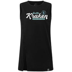 Seattle Kraken Levelwear Women's Influx Monument Tank Top - Black - NHL 203144994
