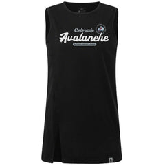 Colorado Avalanche Levelwear Women's Influx Monument Tank Top - Black - NHL 203145000