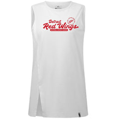 Detroit Red Wings Levelwear Women's Influx Monument Tank Top - White - NHL 203145018