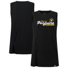 Pittsburgh Penguins Levelwear Women's Influx Monument Tank Top - Black - NHL 203145020