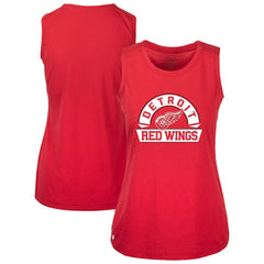 Detroit Red Wings Levelwear Women's Macy Banner Arch Tank Top - Red - NHL 203145026