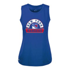New York Rangers Levelwear Women's Macy Banner Arch Tank Top - Royal - NHL 203145030