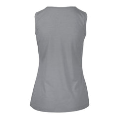 Tampa Bay Lightning Levelwear Women's Macy Banner Arch Tank Top - Gray - NHL 203145042