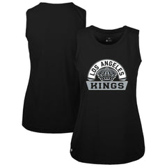 Los Angeles Kings Levelwear Women's Macy Banner Arch Tank Top - Black - NHL 203145046