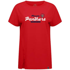 Florida Panthers Levelwear Women's Influx Monument T-Shirt - Red - NHL 203145082