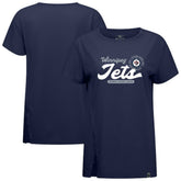 Winnipeg Jets Levelwear Women's Influx Monument T-Shirt - Navy - NHL 203145096