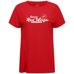 Detroit Red Wings Levelwear Women's Influx Monument T-Shirt - Red - NHL 203145103