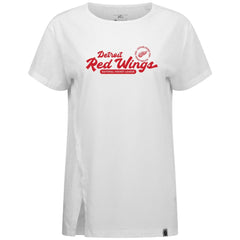 Detroit Red Wings Levelwear Women's Influx Monument T-Shirt - White - NHL 203145105