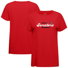 Ottawa Senators Levelwear Women's Influx Monument T-Shirt - Red - NHL 203145111
