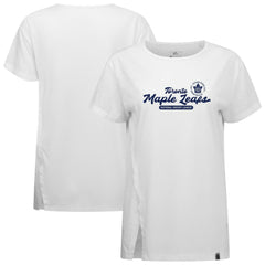 Toronto Maple Leafs Levelwear Women's Influx Monument T-Shirt - White - NHL 203145115