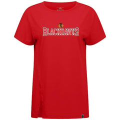 Chicago Blackhawks Levelwear Women's Influx Journey T-Shirt - Red - NHL 203145127
