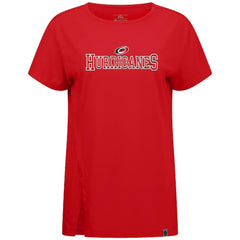 Carolina Hurricanes Levelwear Women's Influx Journey T-Shirt - Red - NHL 203145140