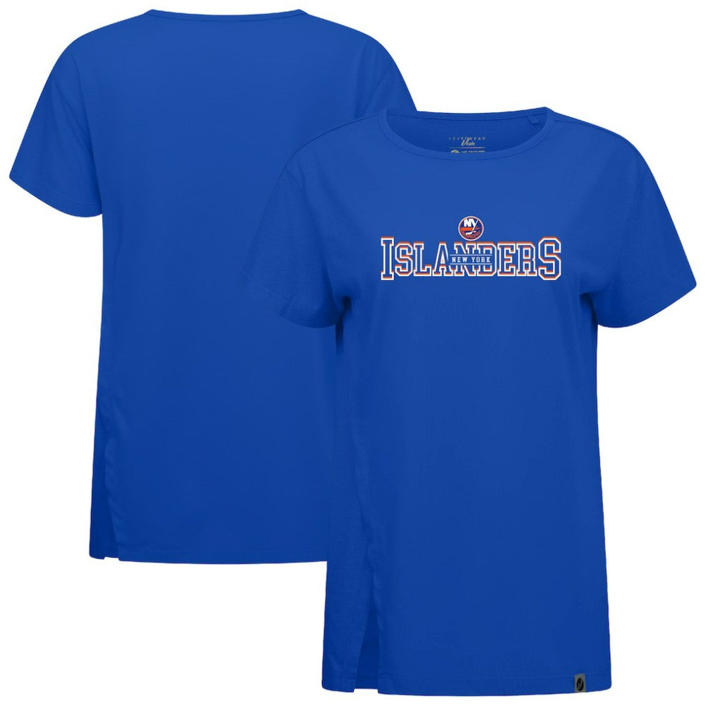 New York Islanders Levelwear Women's Influx Journey T-Shirt - Royal - NHL 203145148