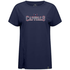 Washington Capitals Levelwear Women's Influx Journey T-Shirt - Navy - NHL 203145152