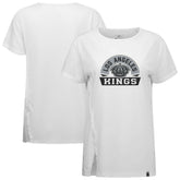 Los Angeles Kings Levelwear Women's Influx Banner Arch T-Shirt - White - NHL 203145187