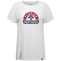 Florida Panthers Levelwear Women's Influx Banner Arch T-Shirt - White - NHL 203145201