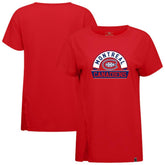 Montreal Canadiens Levelwear Women's Influx Banner Arch T-Shirt - Red - NHL 203145205