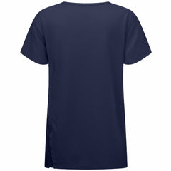 Edmonton Oilers Levelwear Women's Influx Banner Arch T-Shirt - Navy - NHL 203145207