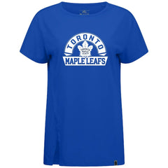 Toronto Maple Leafs Levelwear Women's Influx Banner Arch T-Shirt - Royal - NHL 203145215