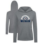 Winnipeg Jets Levelwear Women's Relay Banner Arch Pullover Hoodie - Gray - NHL 203145243