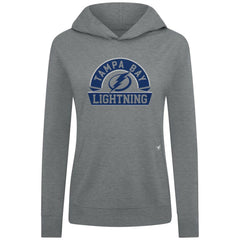 Tampa Bay Lightning Levelwear Women's Relay Banner Arch Pullover Hoodie - Gray - NHL 203145255