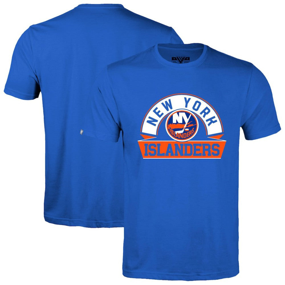 New York Islanders Levelwear Richmond Banner Arch T-Shirt - Royal - NHL 203145278