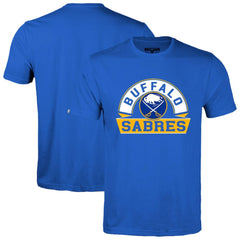 Buffalo Sabres Levelwear Richmond Banner Arch T-Shirt - Royal - NHL 203145292