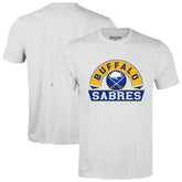Buffalo Sabres Levelwear Richmond Banner Arch T-Shirt - White - NHL 203145294