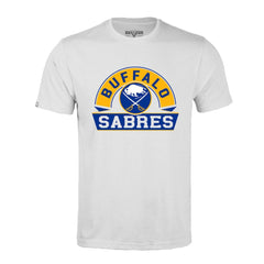 Buffalo Sabres Levelwear Richmond Banner Arch T-Shirt - White - NHL 203145294