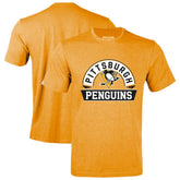 Pittsburgh Penguins Levelwear Richmond Banner Arch T-Shirt - Gold - NHL 203145299