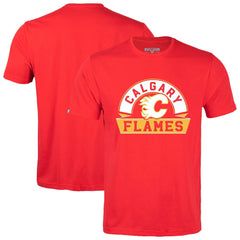 Calgary Flames Levelwear Richmond Banner Arch T-Shirt - Red - NHL 203145316