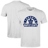 Toronto Maple Leafs Levelwear Richmond Banner Arch T-Shirt - White - NHL 203145324