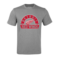 Detroit Red Wings Levelwear Richmond Banner Arch T-Shirt - Gray - NHL 203145336
