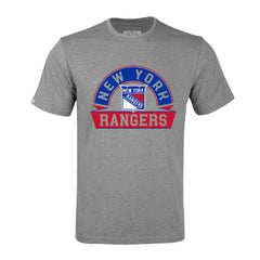 New York Rangers Levelwear Richmond Banner Arch T-Shirt - Gray - NHL 203145338