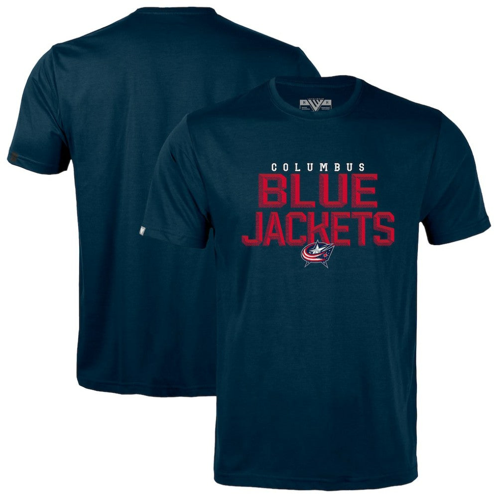 Columbus Blue Jackets Levelwear Richmond Carve T-Shirt - Navy - NHL 203145379