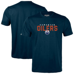 Edmonton Oilers Levelwear Richmond Carve T-Shirt - Navy - NHL 203145383