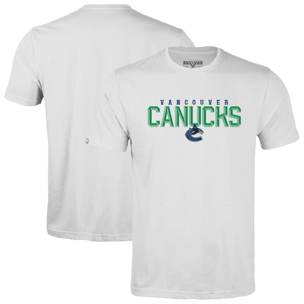 Vancouver Canucks Levelwear Richmond Carve T-Shirt - White - NHL 203145393